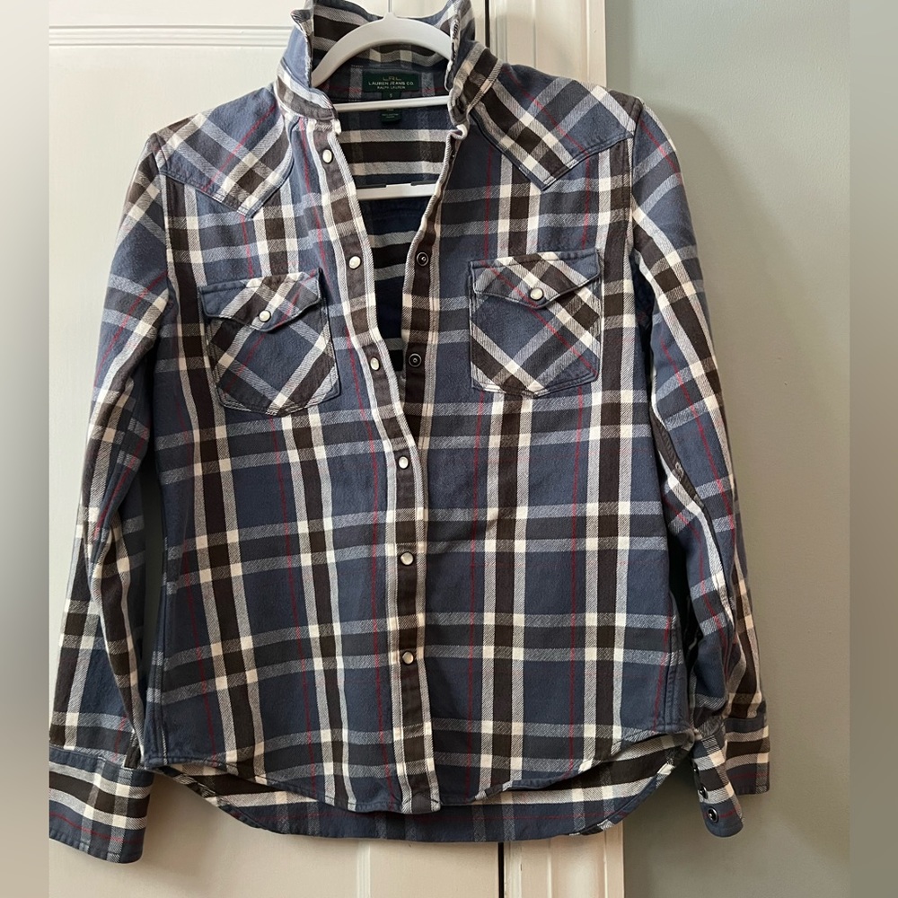 Lauren Jeans Co. Soft, thick flannel
